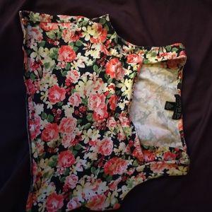 Floral Crop Top